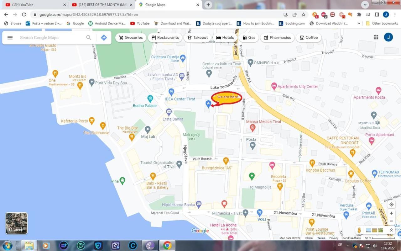 Apartmani Ana Teodo Esterno foto
